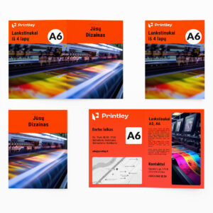 Brochures A6 (4 pages)